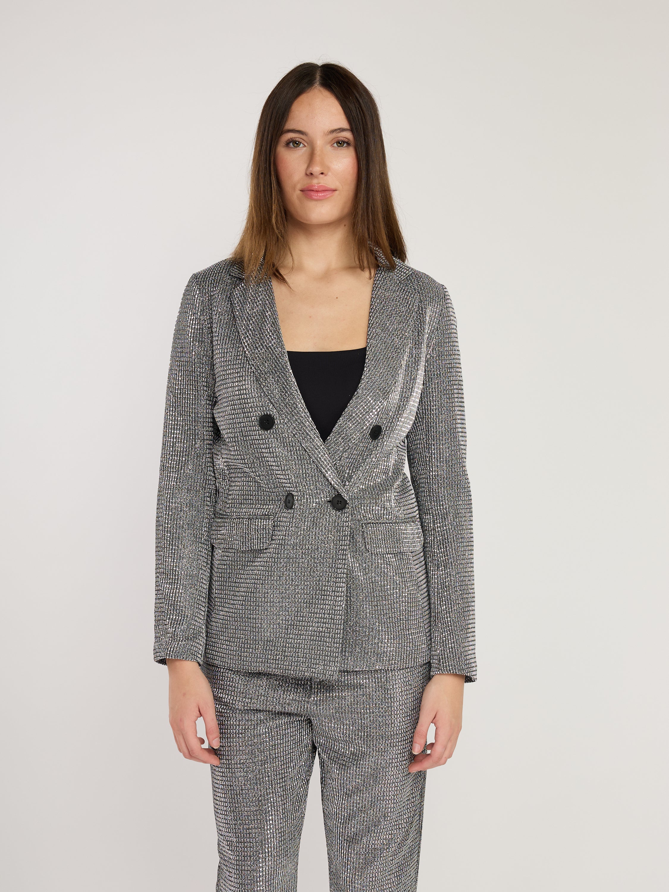 Metallic Blazer