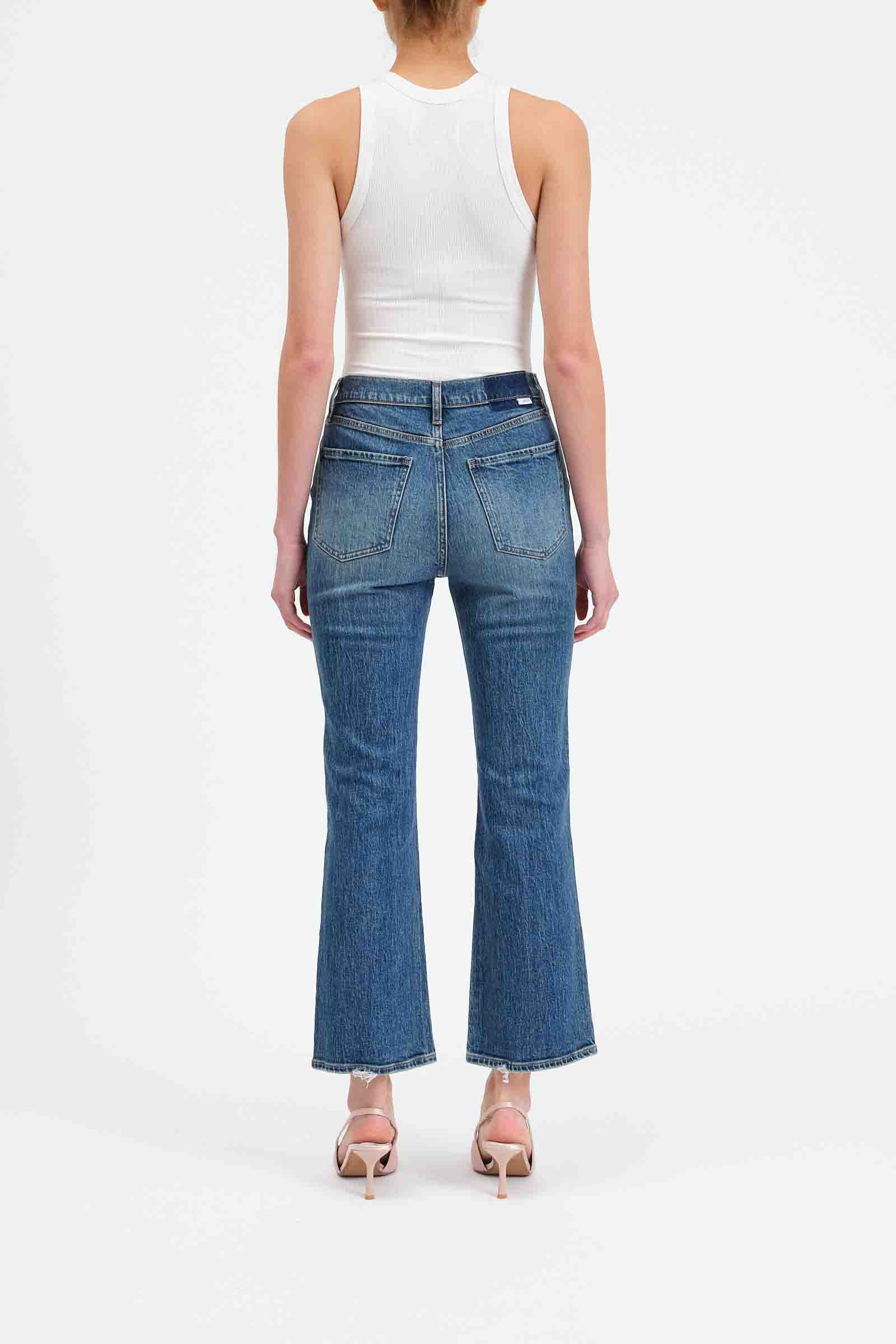 Daze Denim Soho High Ankle Flare Jeans