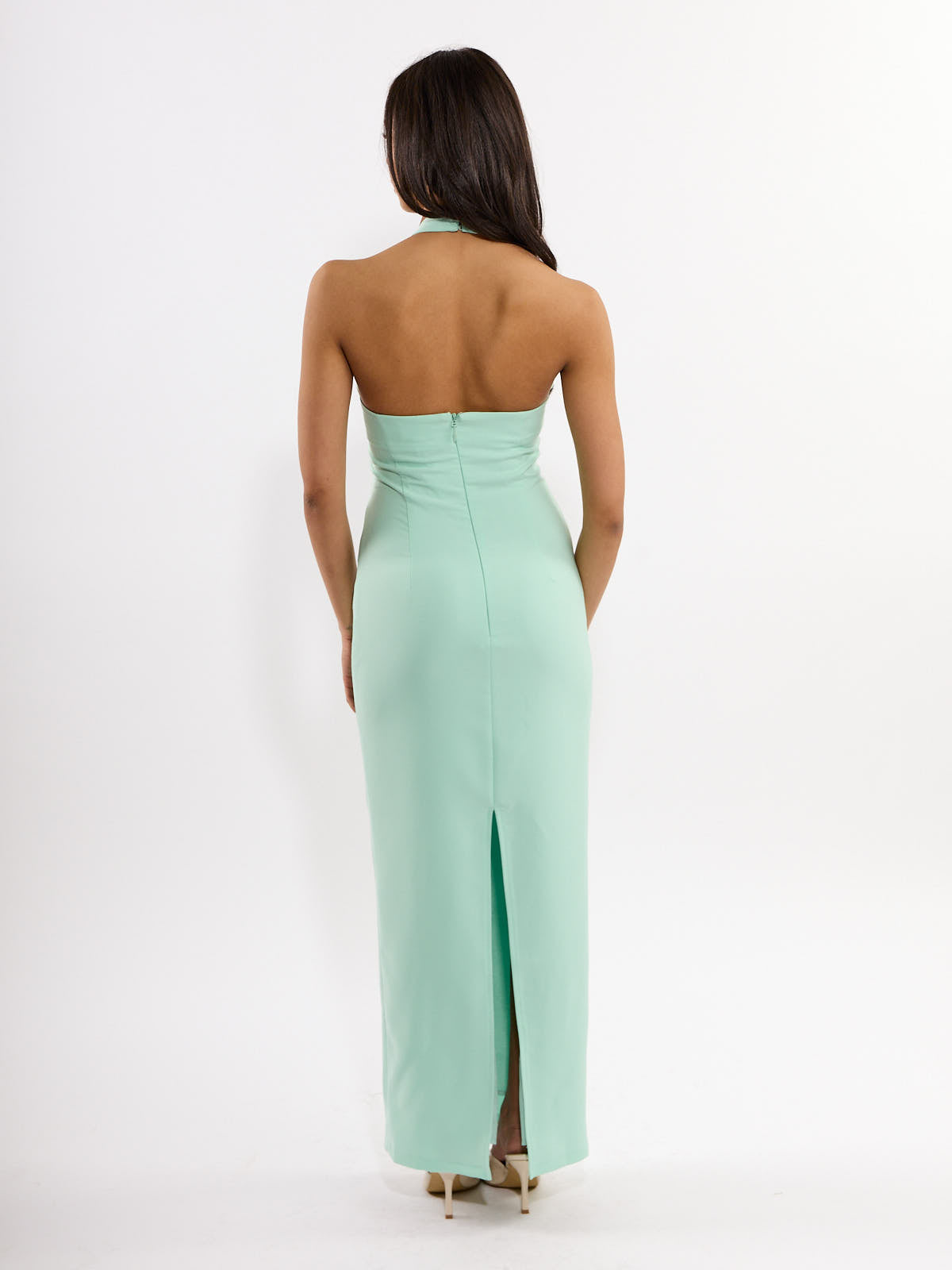 Temptress Halter Midi Dress