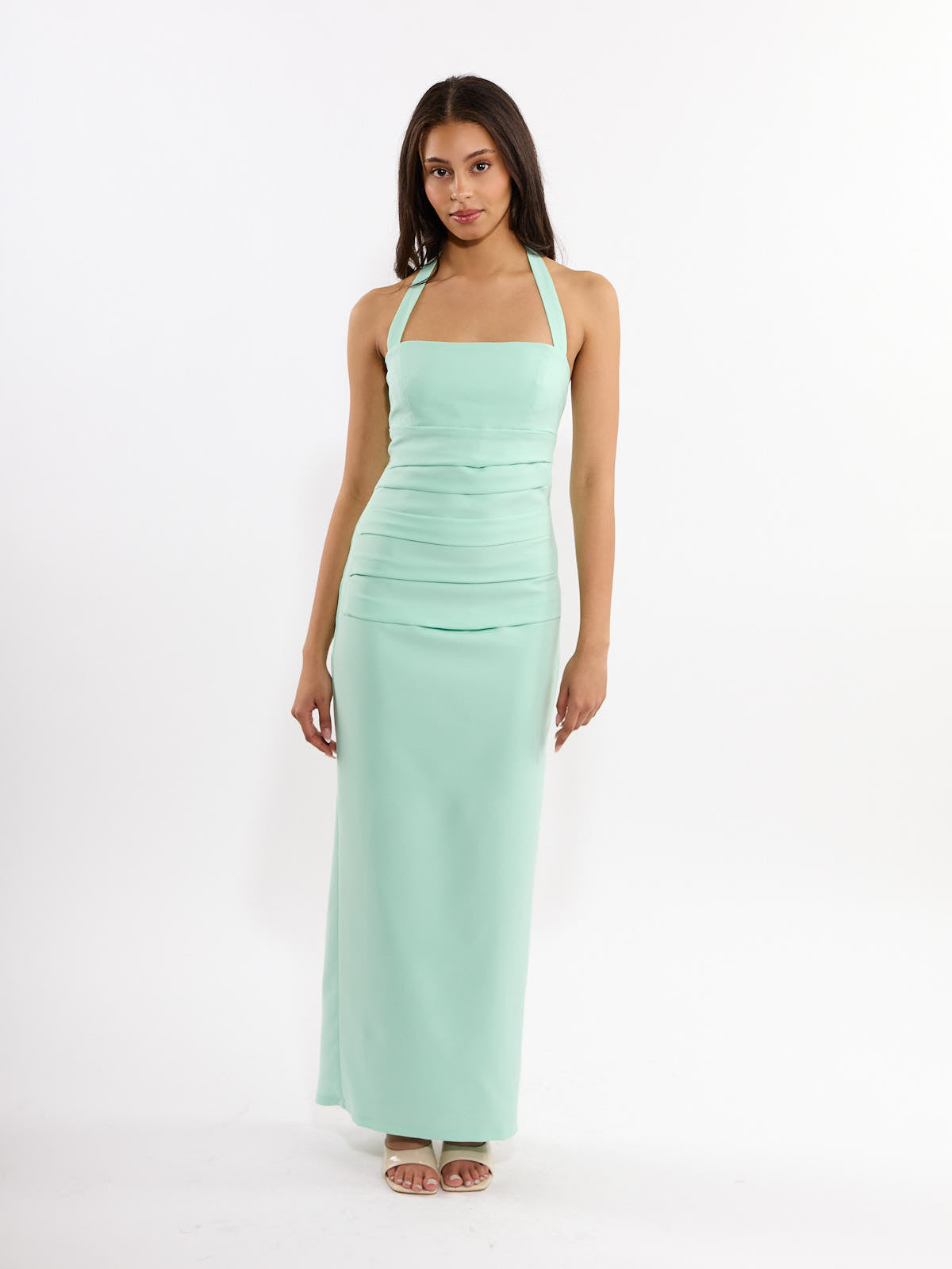 Temptress Halter Midi Dress