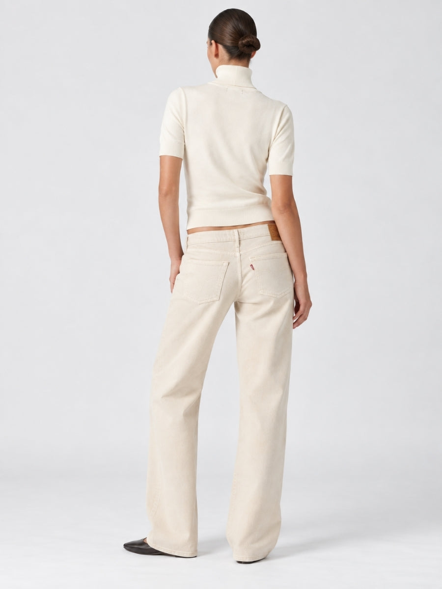 Beckham Turtleneck Short Sleeve Sweater