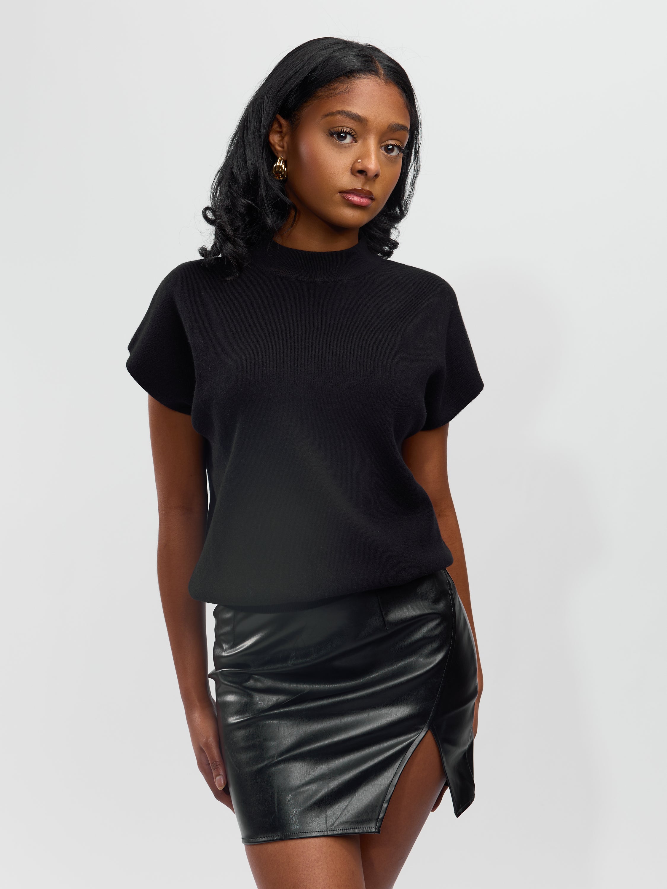 Beckham Mock Neck Sweater