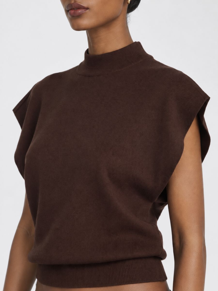 Beckham Mock Neck Sweater
