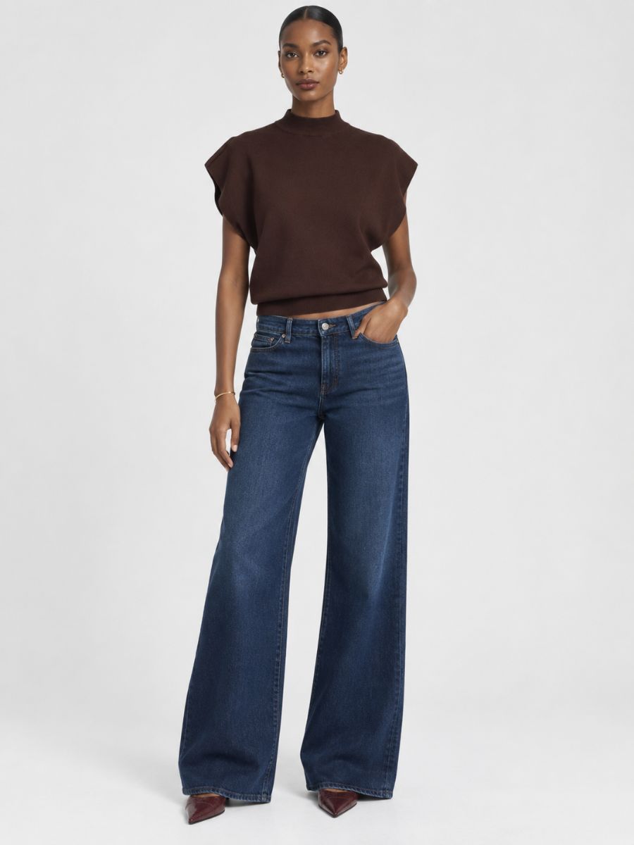 Beckham Mock Neck Sweater