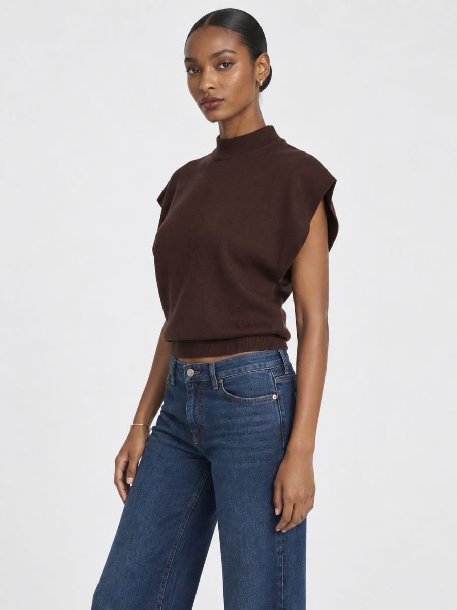 Beckham Mock Neck Sweater