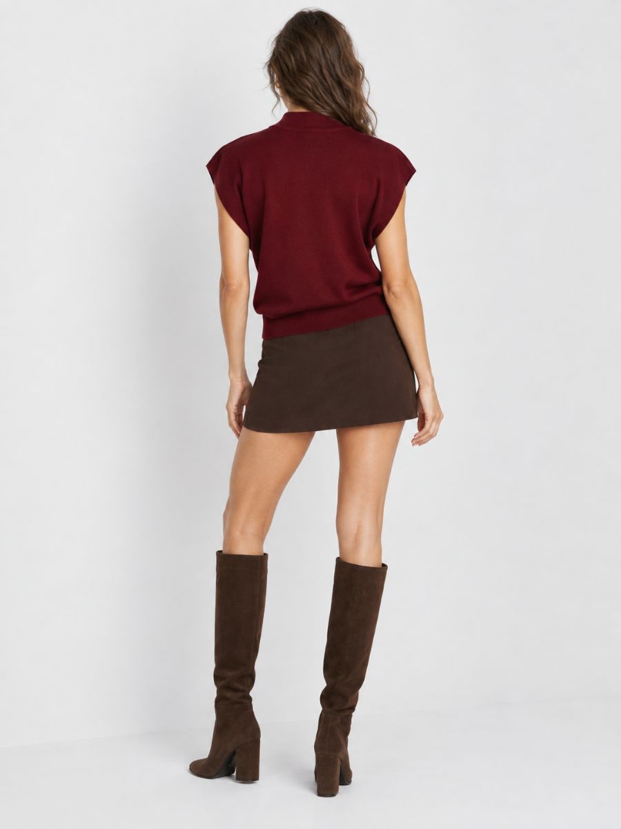 Beckham Mock Neck Sweater