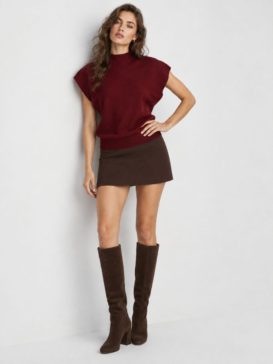 Beckham Mock Neck Sweater