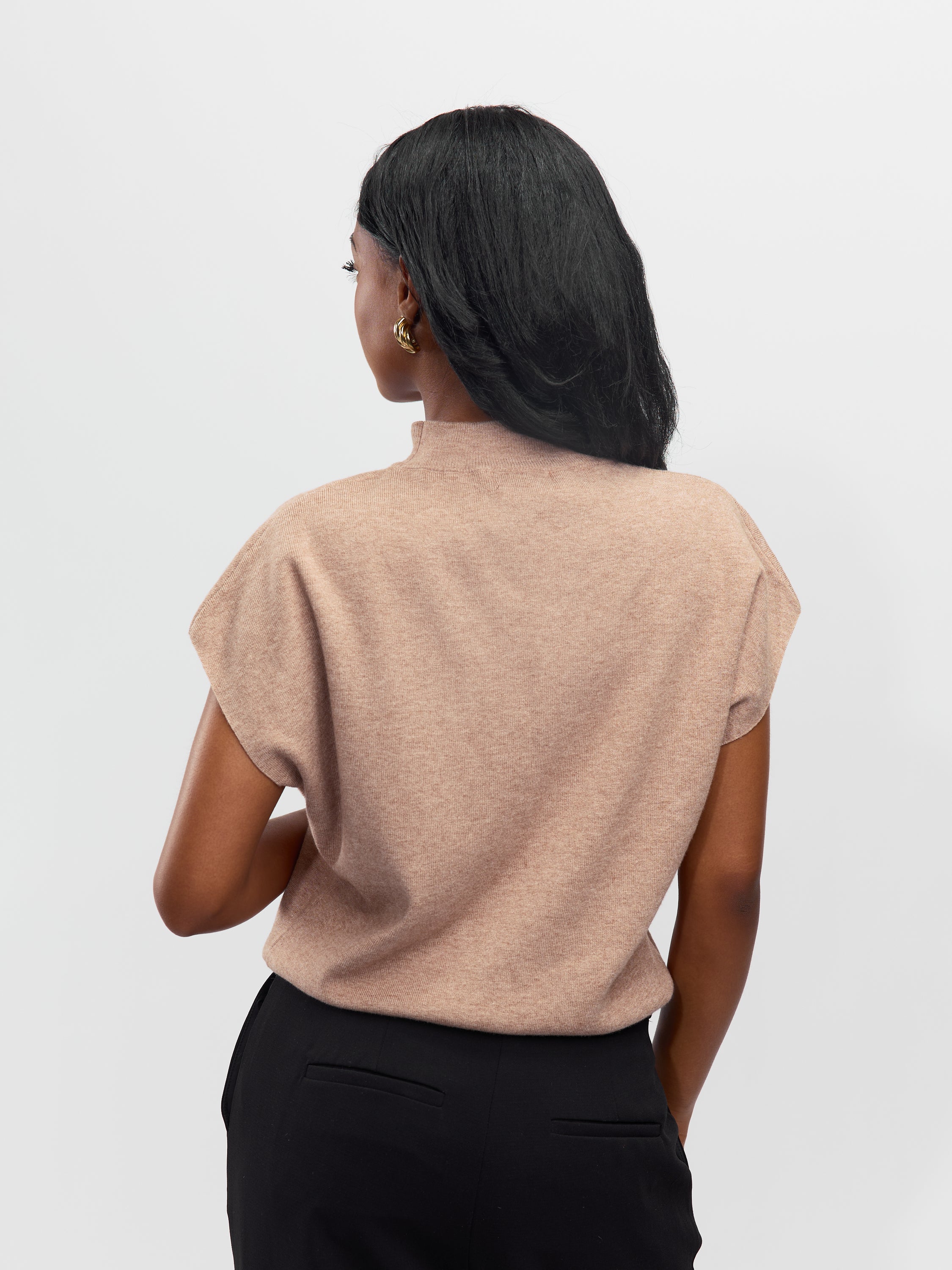 Beckham Mock Neck Sweater