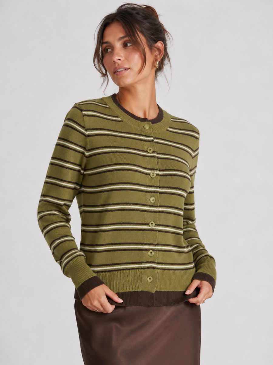Wyatt 2-Layer Button-Up Cardigan