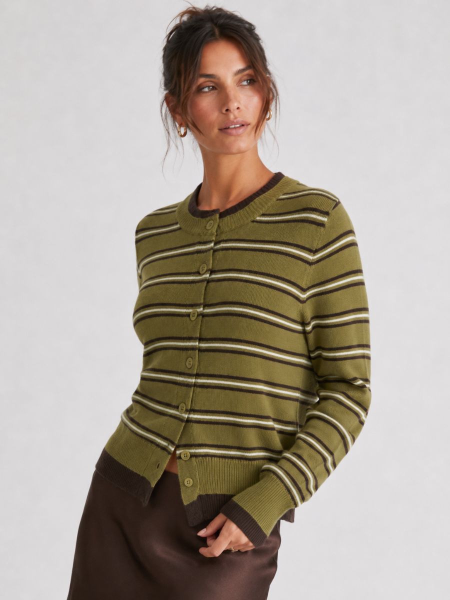 Wyatt 2-Layer Button-Up Cardigan