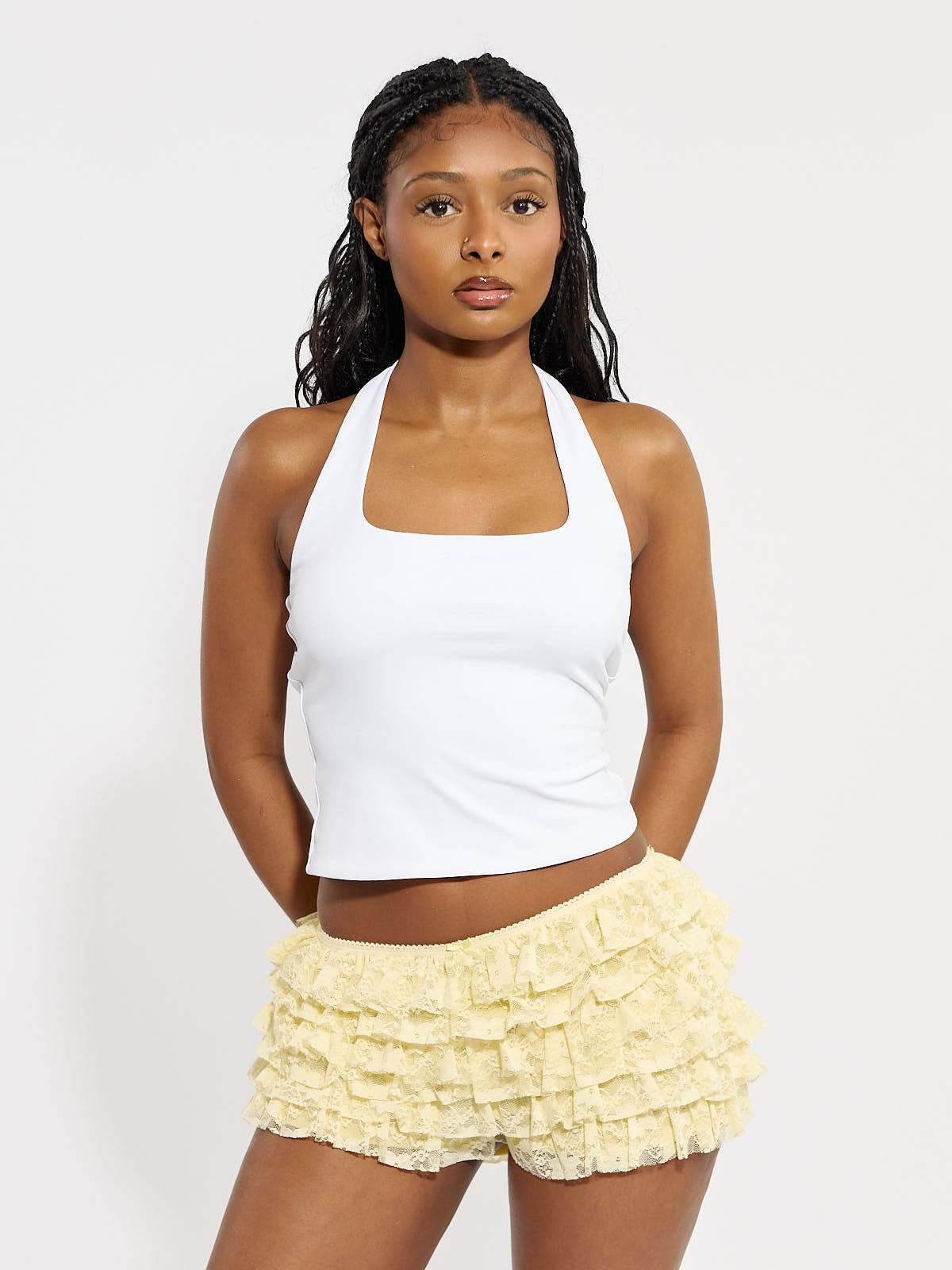 Anika Lace Bloomer Shorts