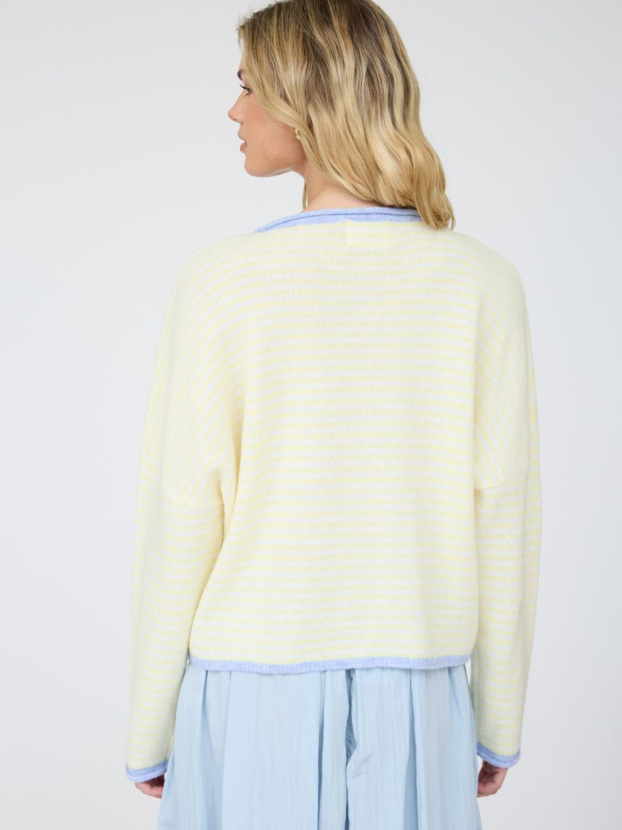 Button-Up Oversized Long Sleeve Sweater