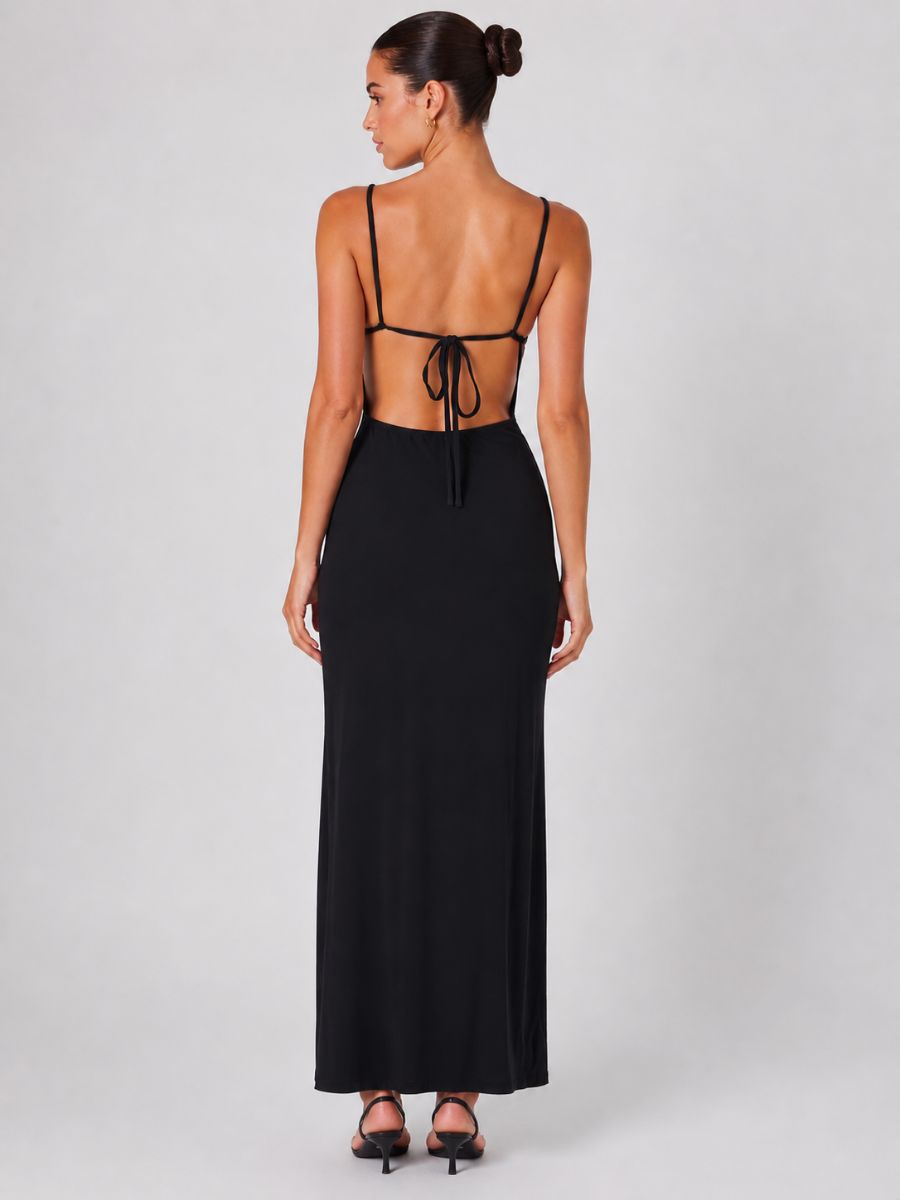 Alora Jersey Long Dress