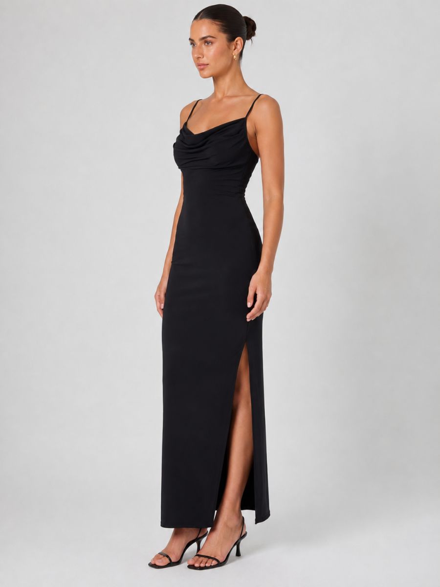 Alora Jersey Long Dress