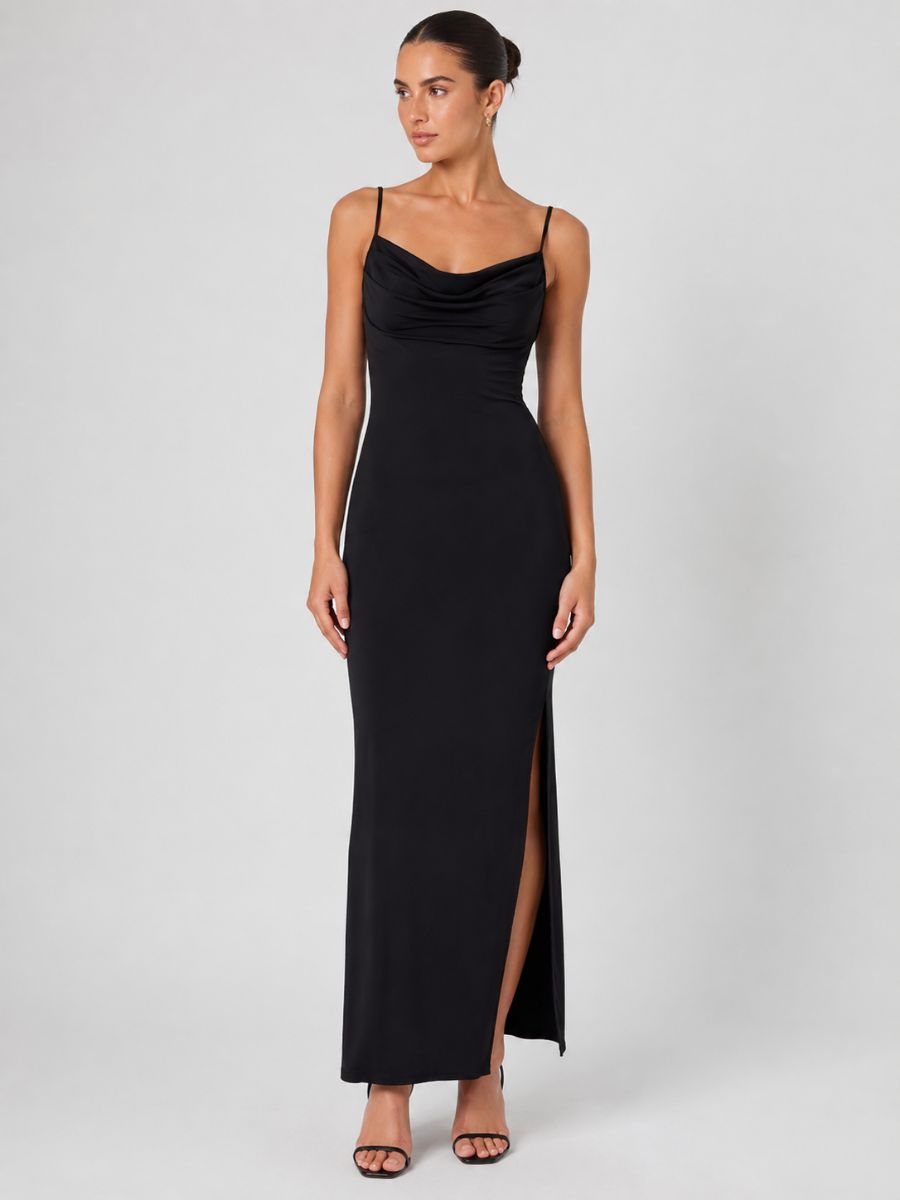 Alora Jersey Long Dress