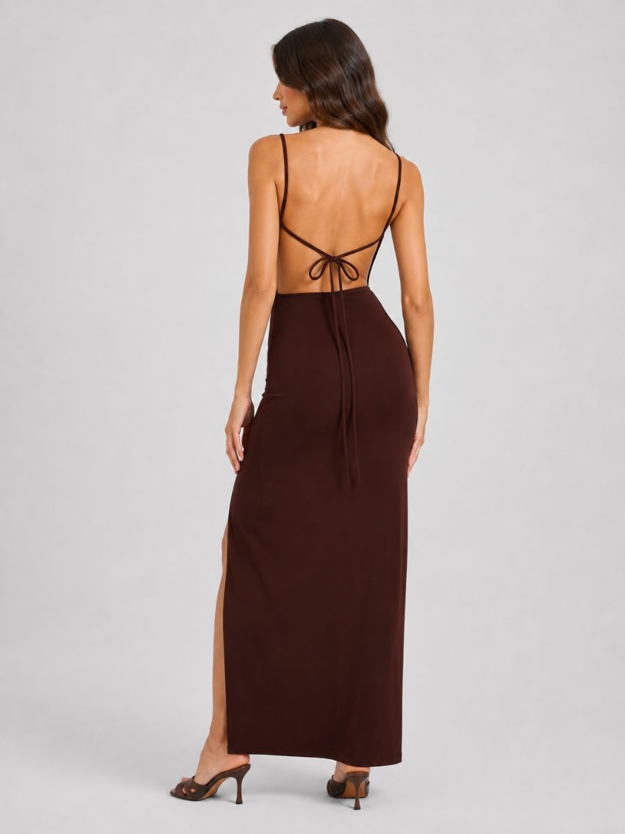 Alora Jersey Long Dress