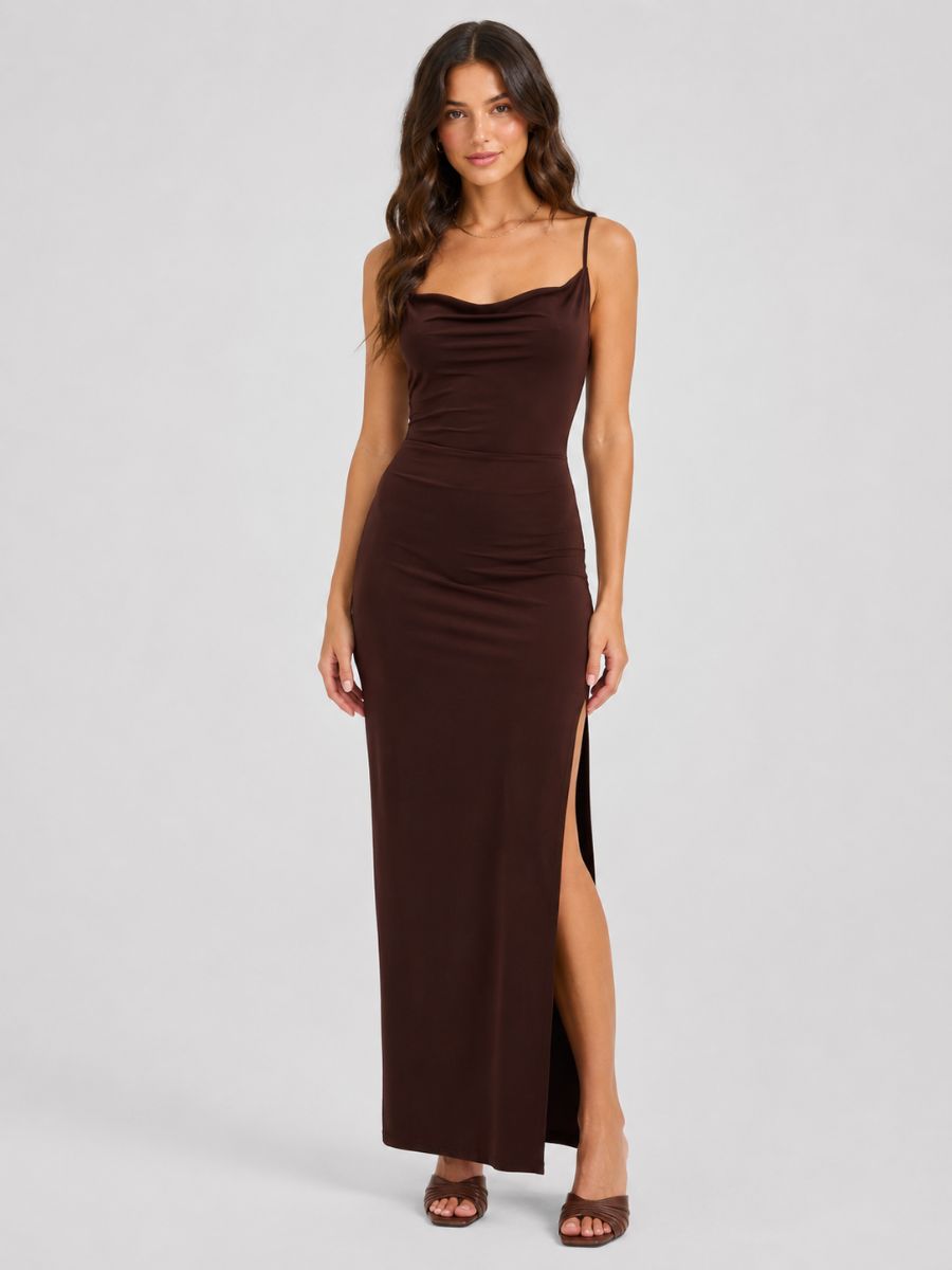Alora Jersey Long Dress