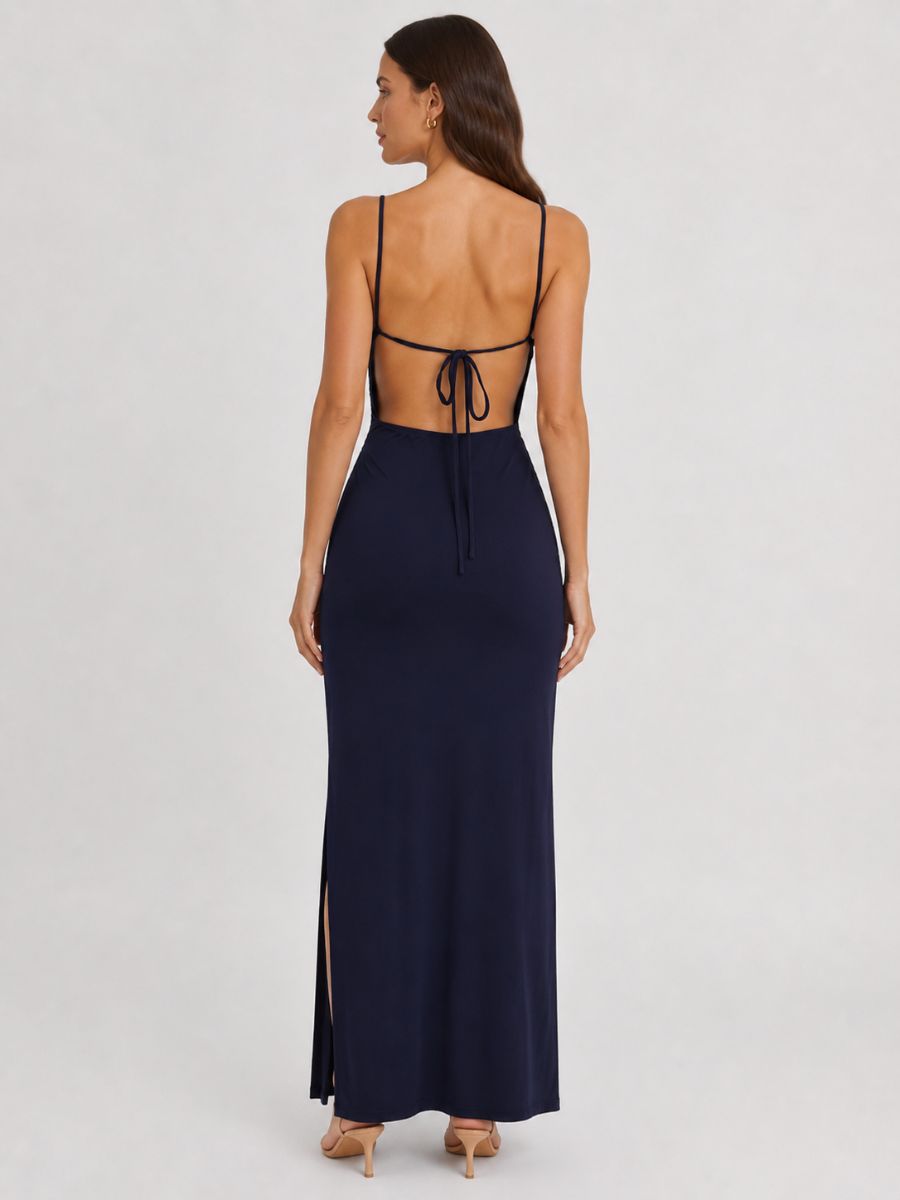 Alora Jersey Long Dress