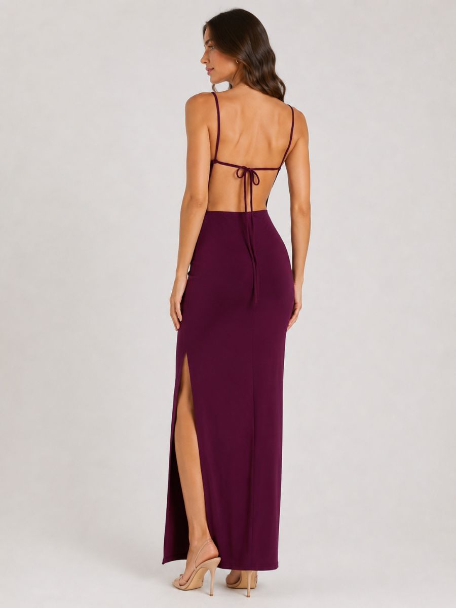 Alora Jersey Long Dress