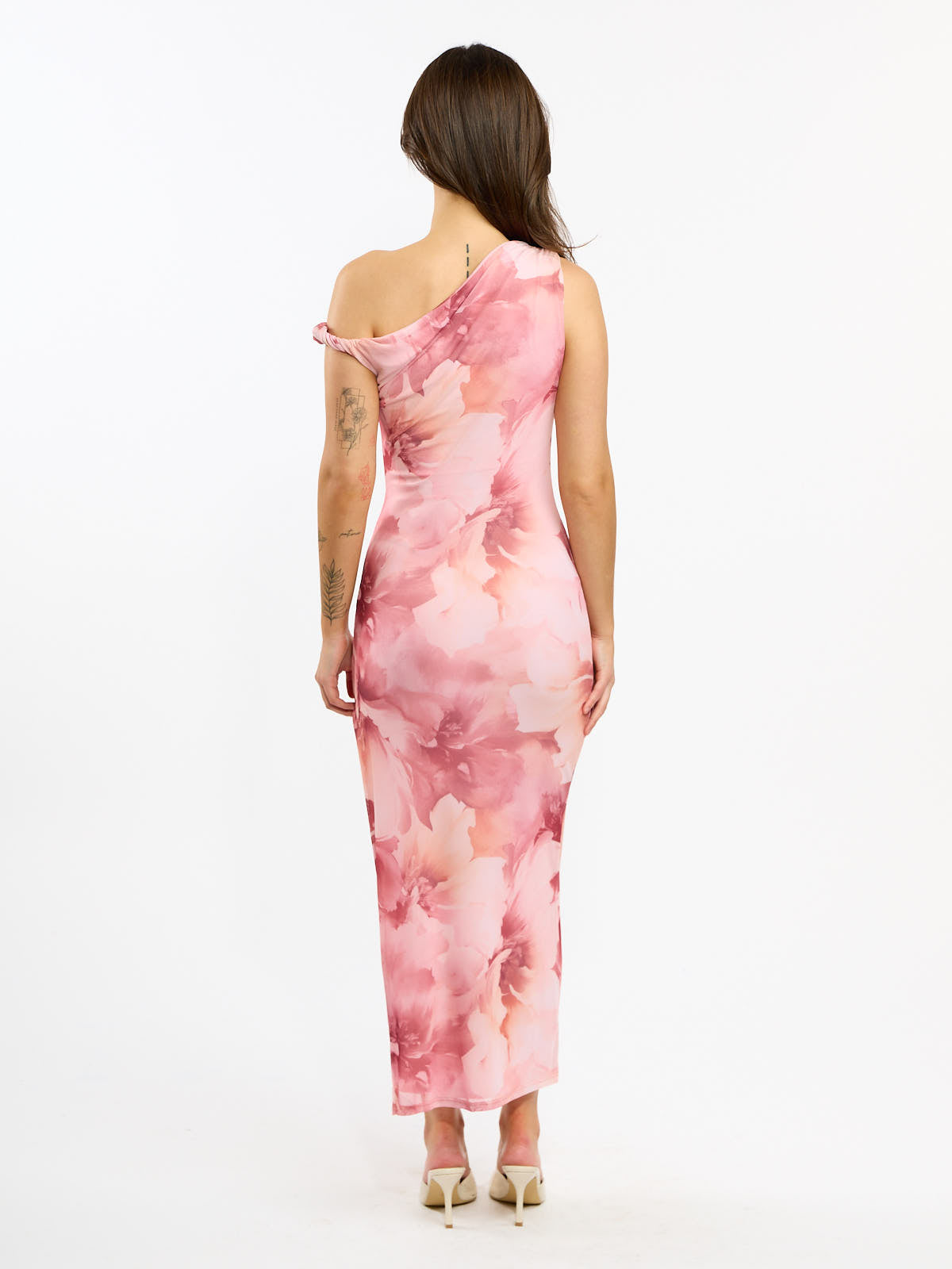 Veda Mesh Print Dress