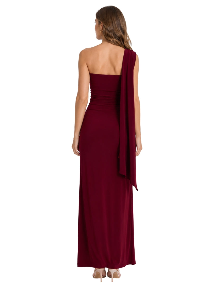 Posh Jersey Neck Tie Dress