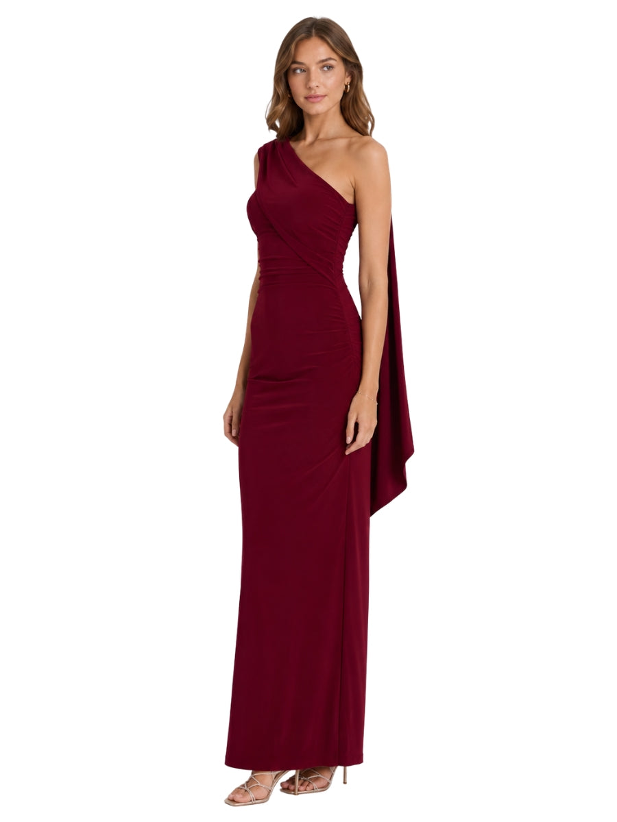 Posh Jersey Neck Tie Dress