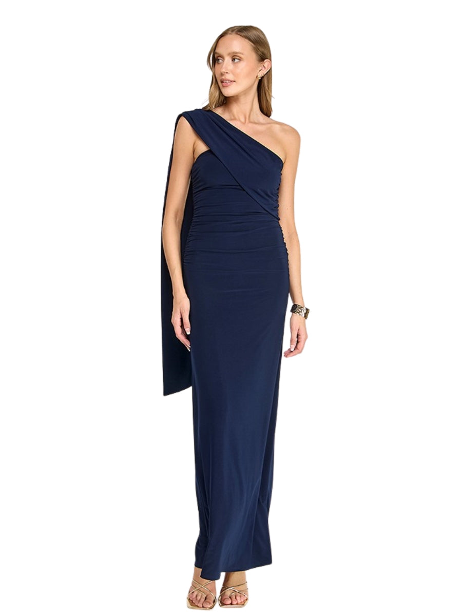 Posh Jersey Neck Tie Dress