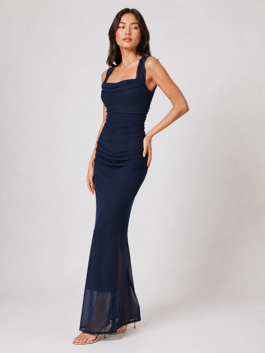 Izzie Mesh Maxi Dress