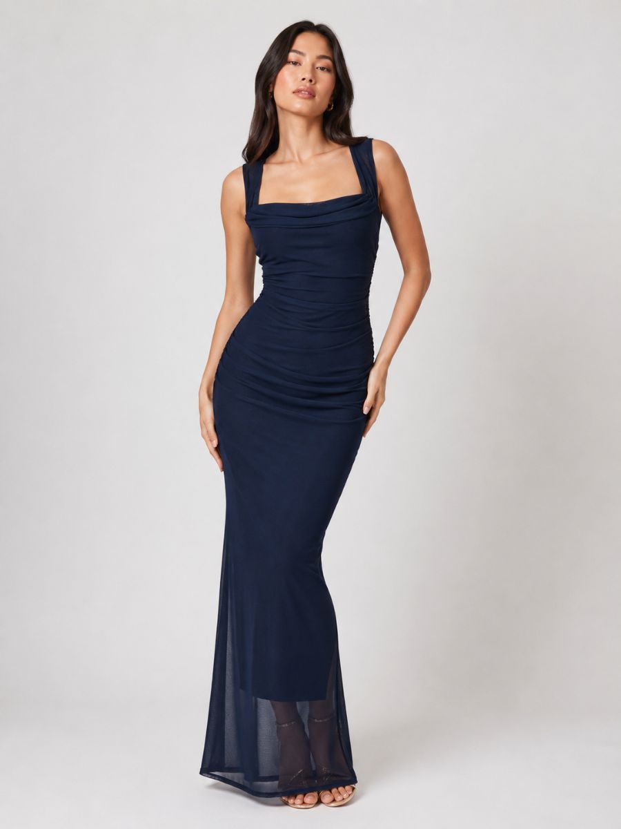 Izzie Mesh Maxi Dress