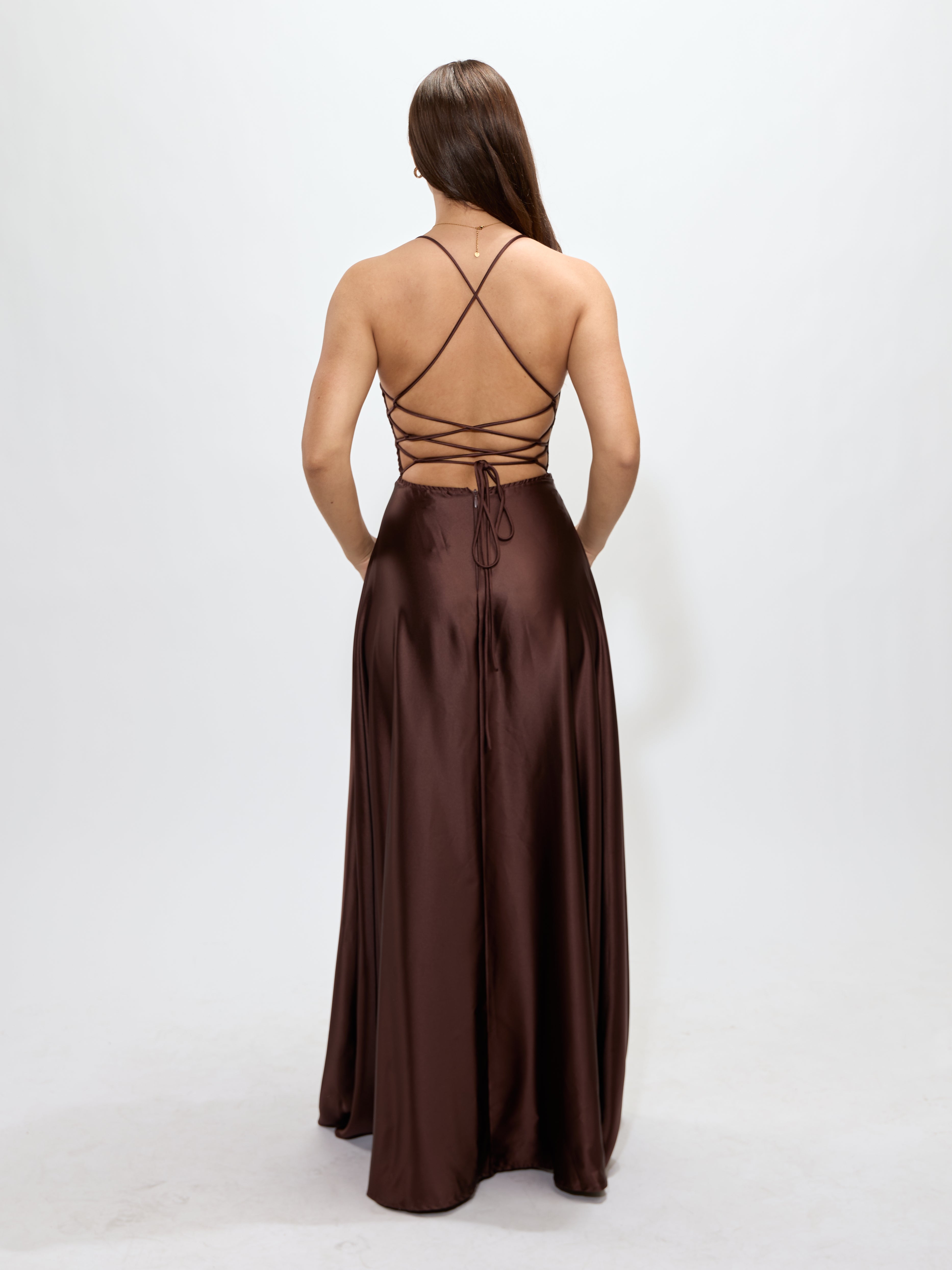 Jasmine Cross Back Maxi Dress