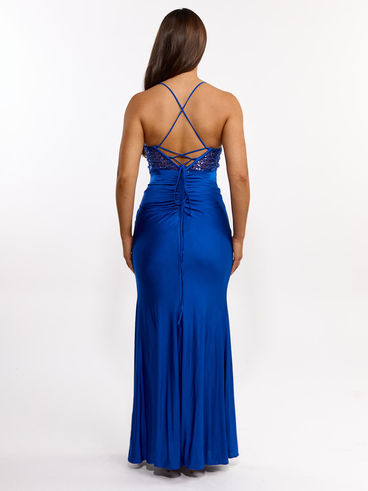 Zoey Sequin Corset Dress