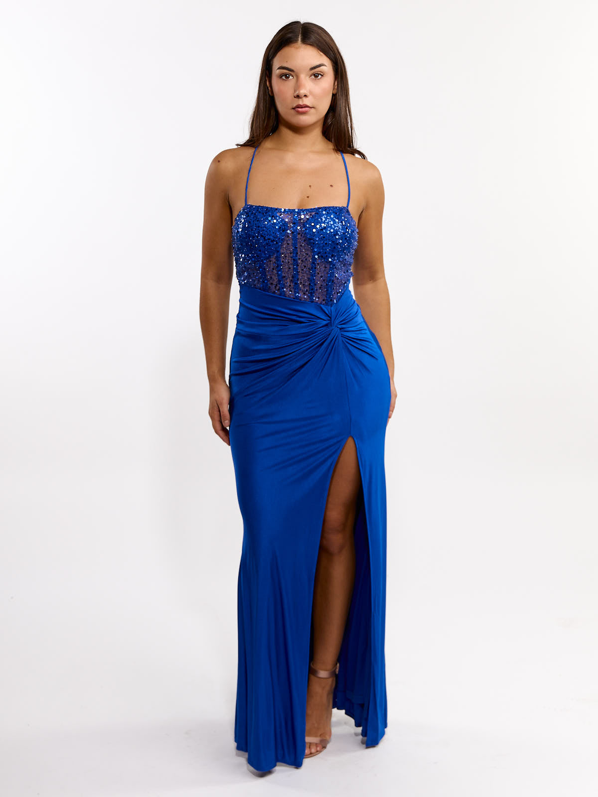 Zoey Sequin Corset Dress