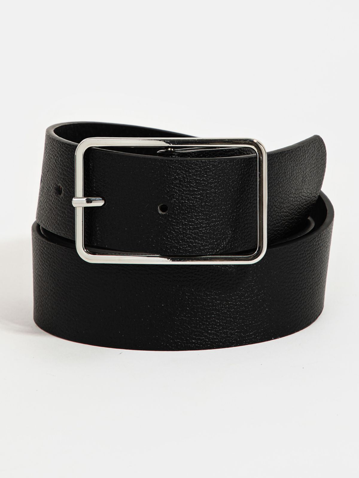 Thin Rectangle Buckle Belt