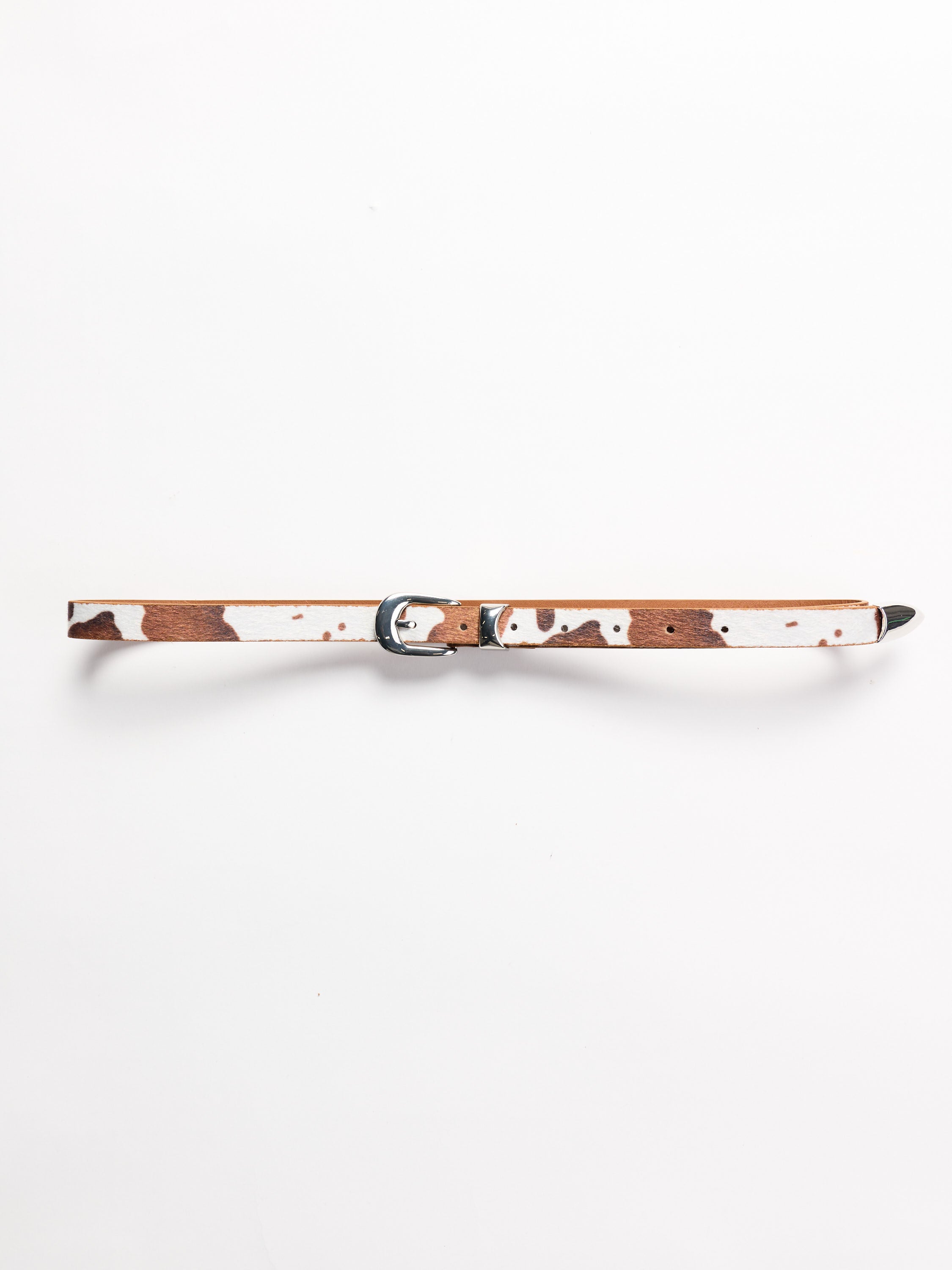 Cow Print Western Belt