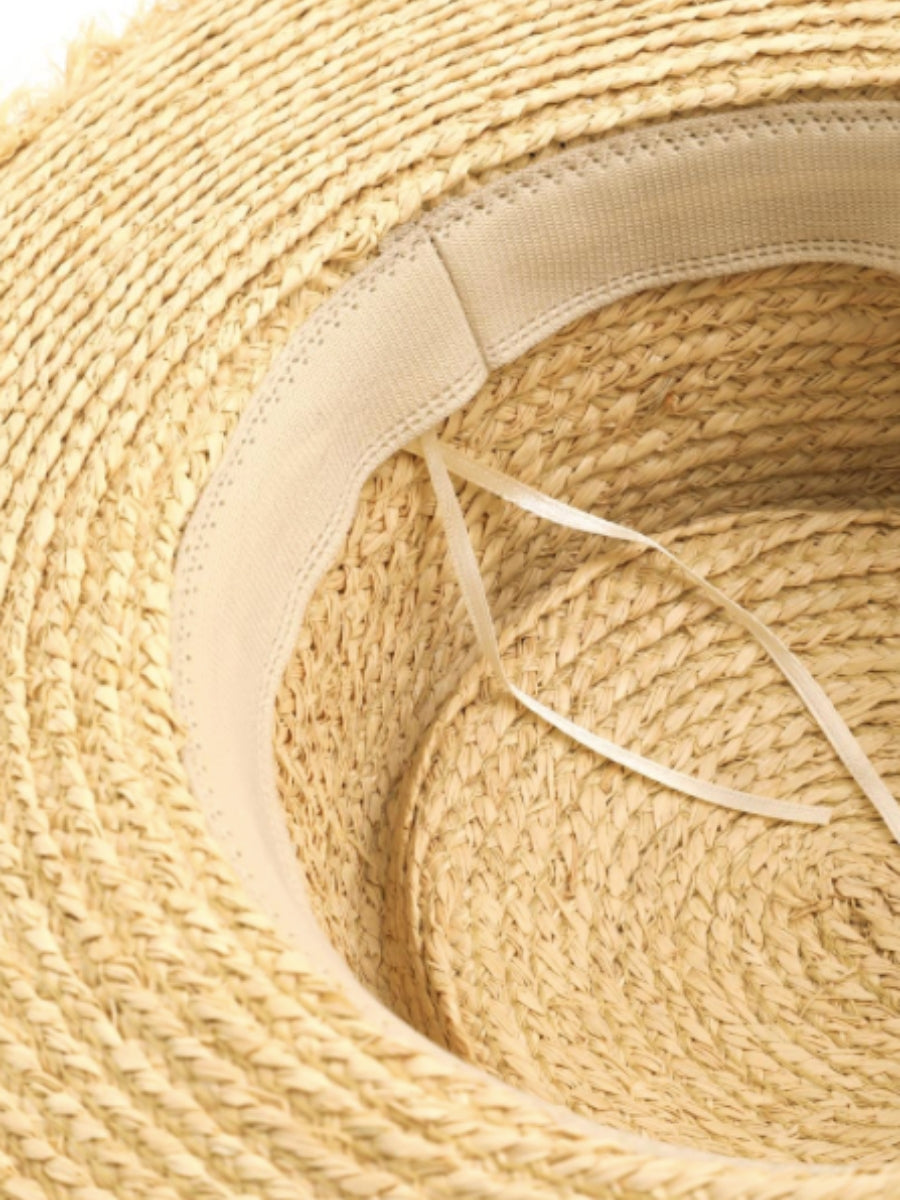 Raffia Straw Cowboy Hat