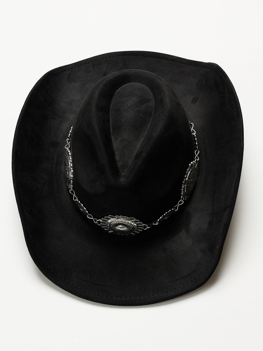 Concho Band Cowboy Hat