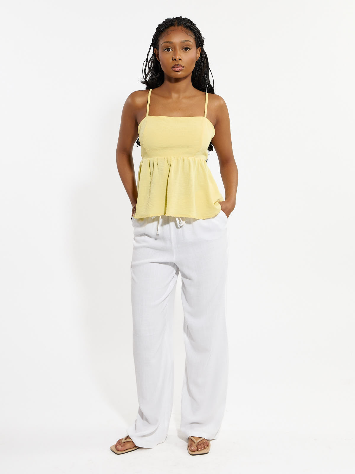 Abby Airflow Tie-Back Top