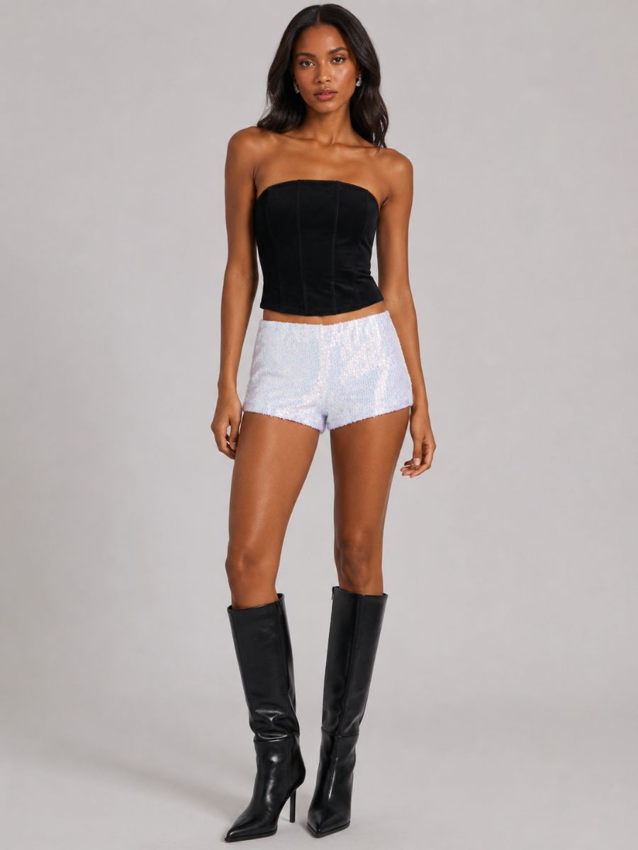 Naomi Sequin Hot Shorts