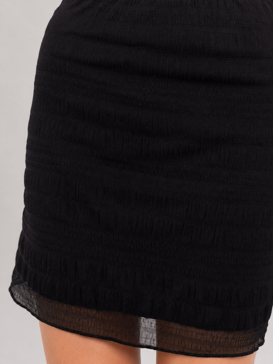 Pixie Mesh Mini Skirt