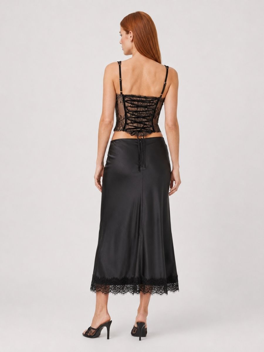 Victoria Lace Back Detail Corset