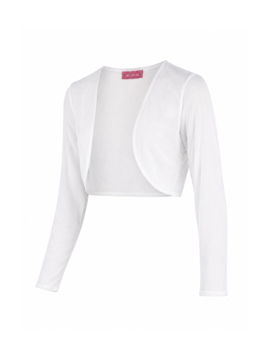 Jackie Mesh Bolero Top