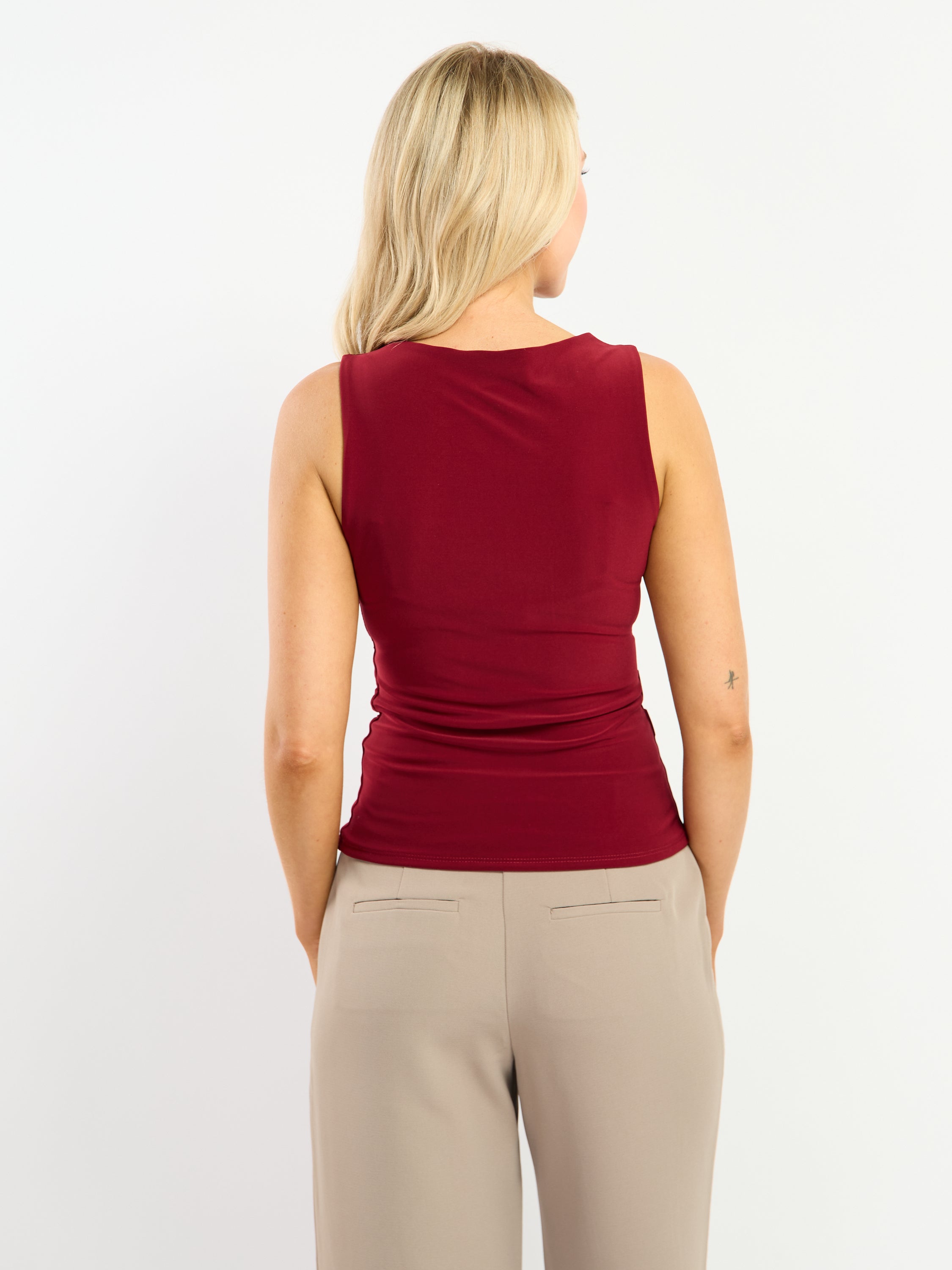 Clayton Sleeveless Jersey Top