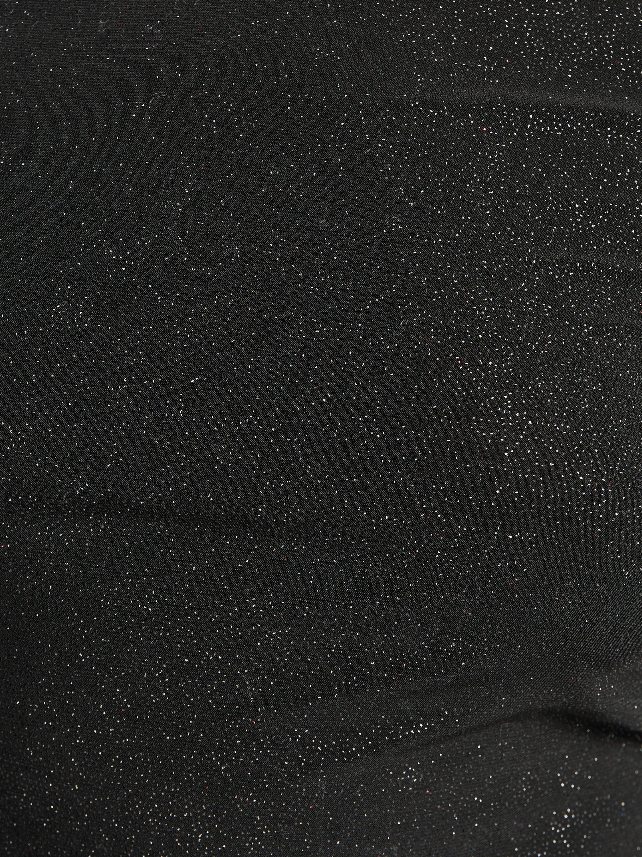 Carter Mock Neck Glitter Top