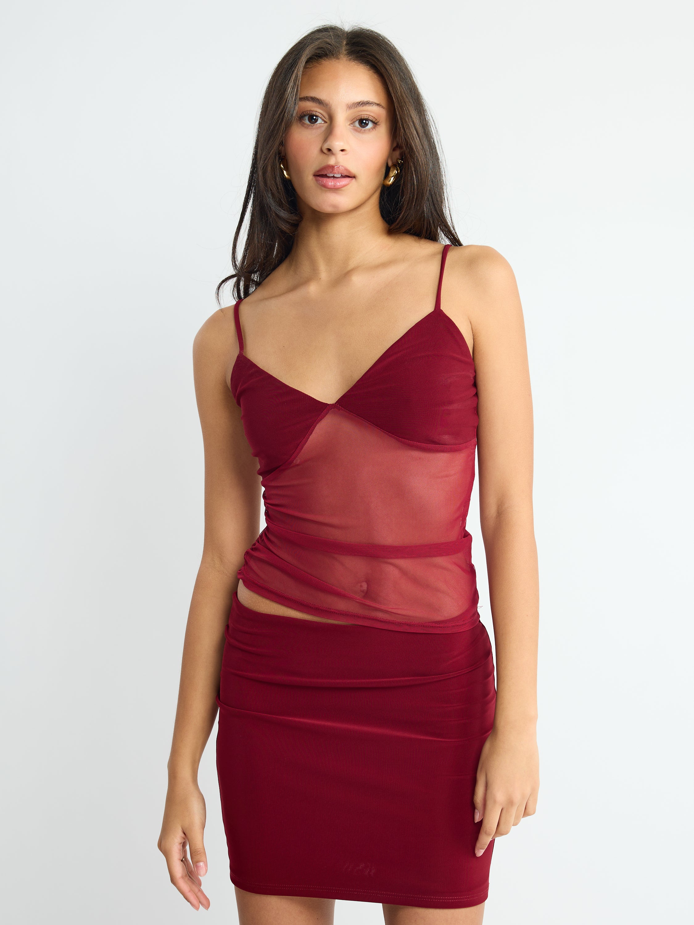 Cody Mesh Body Tank Top