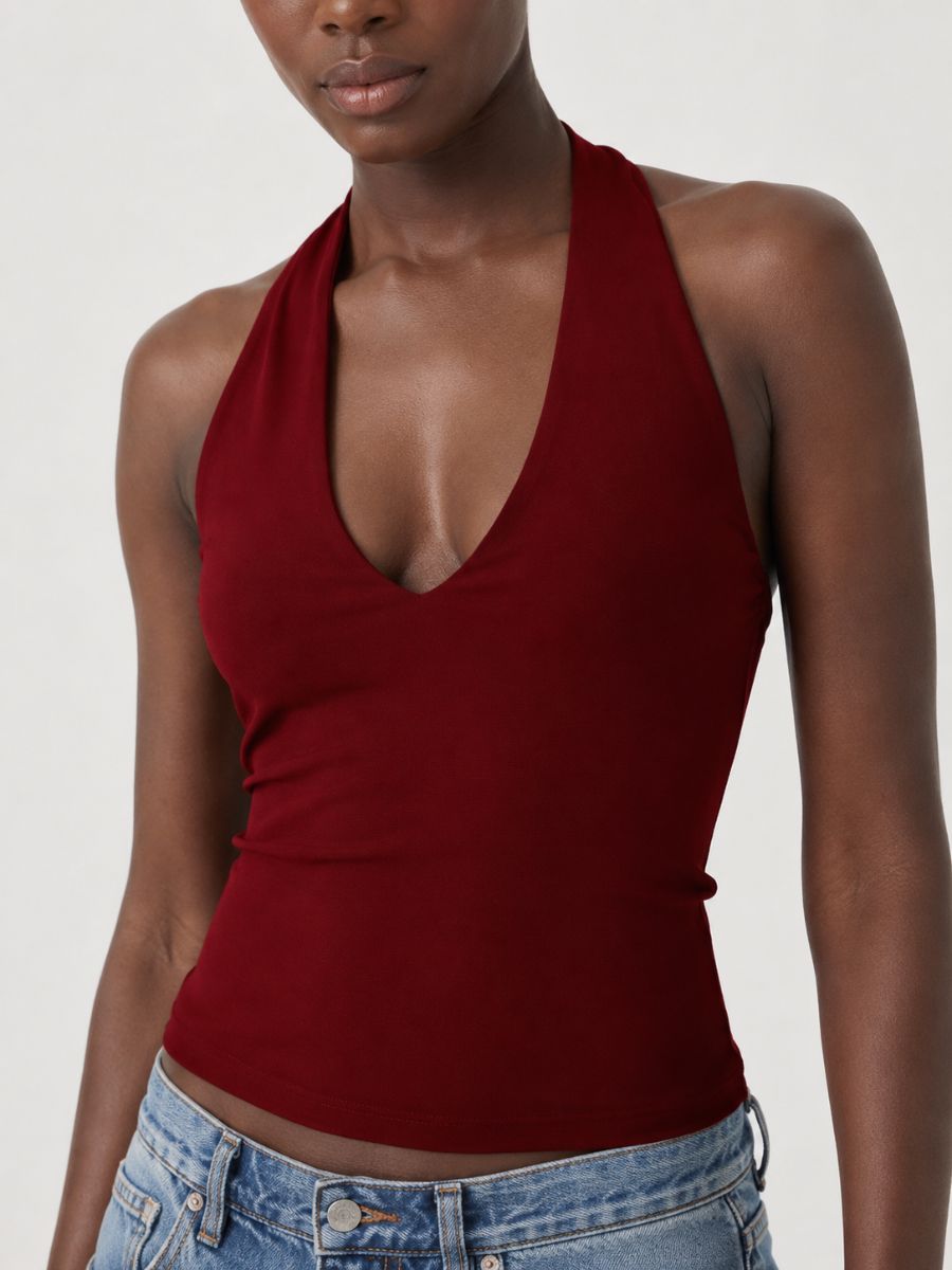 Marissa Jersey Halter Top