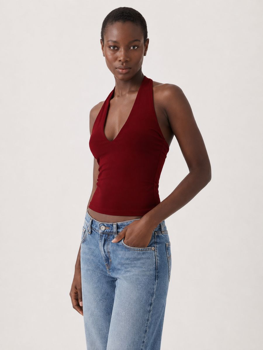Marissa Jersey Halter Top