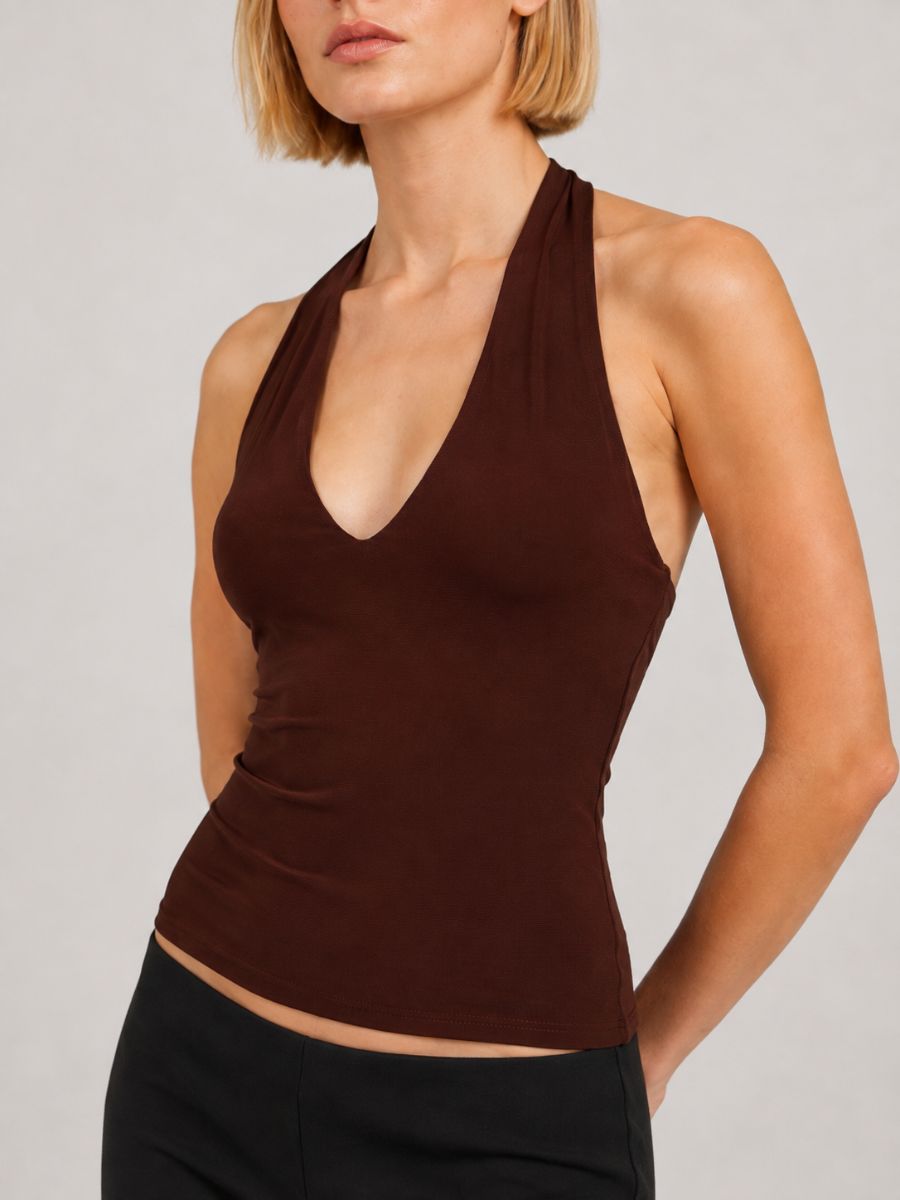 Marissa Jersey Halter Top