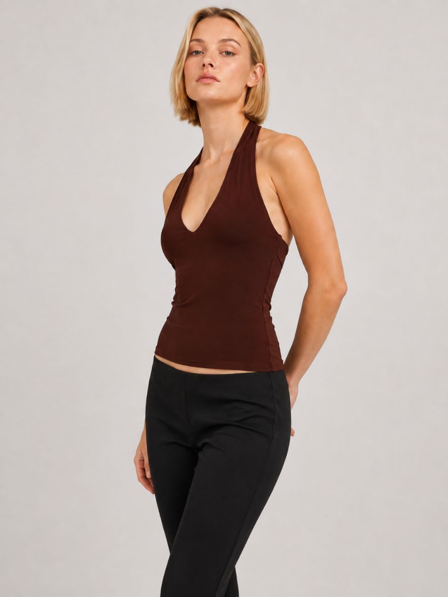Marissa Jersey Halter Top