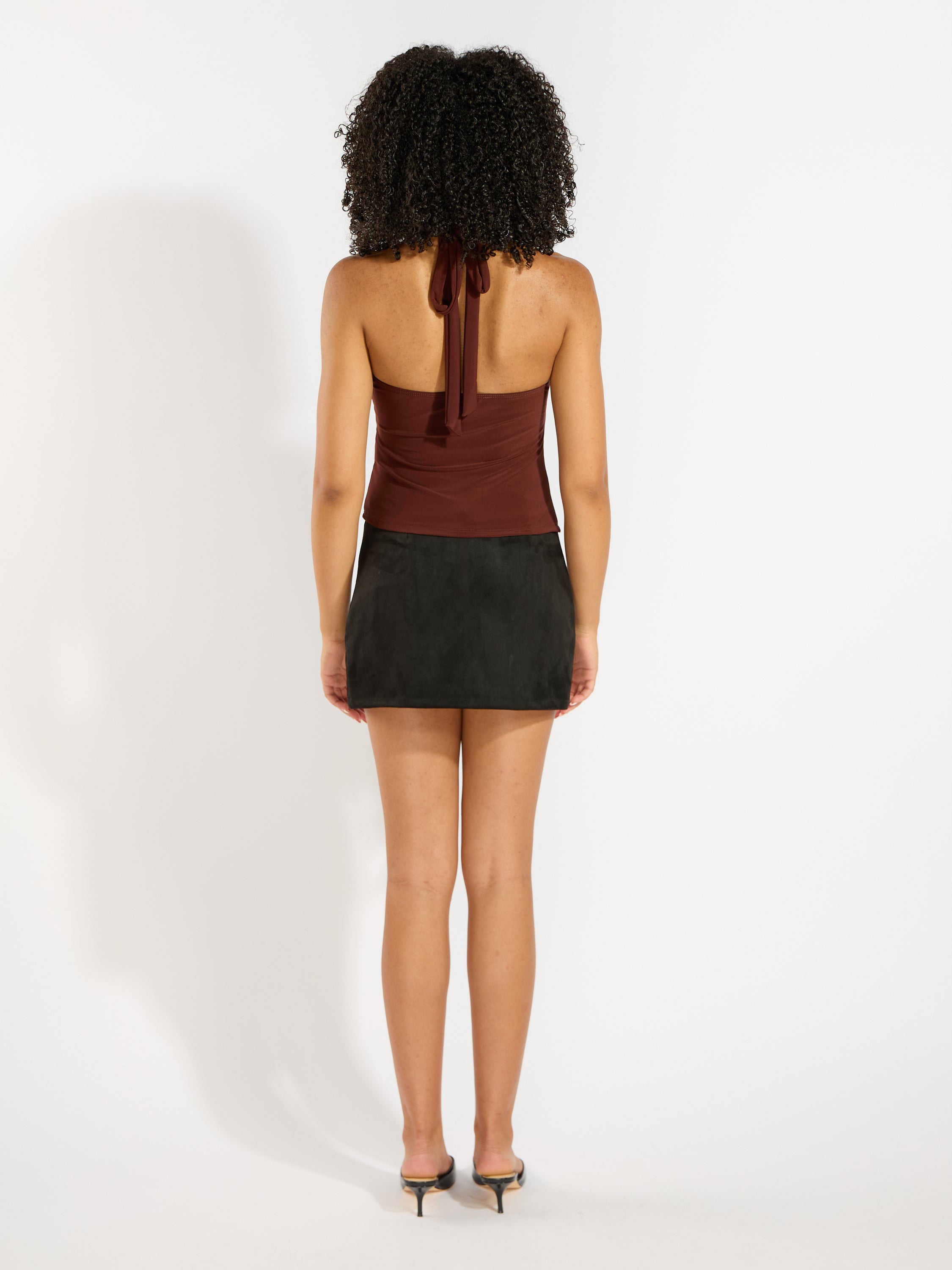 Marina Twist Front Halter Top