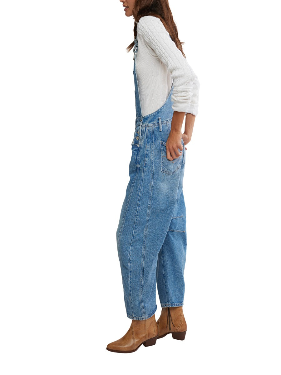 Free People Goodluck Overall Jeans